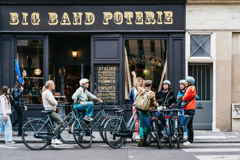 Paris : visite à vélo de charmants coins secretsVisite à vélo de charmants coins secrets en italien