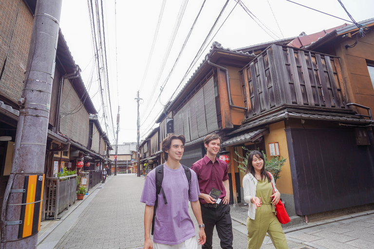 Tour a piedi di Kyoto Gion, cerimonia del tè e Wabi-sabi