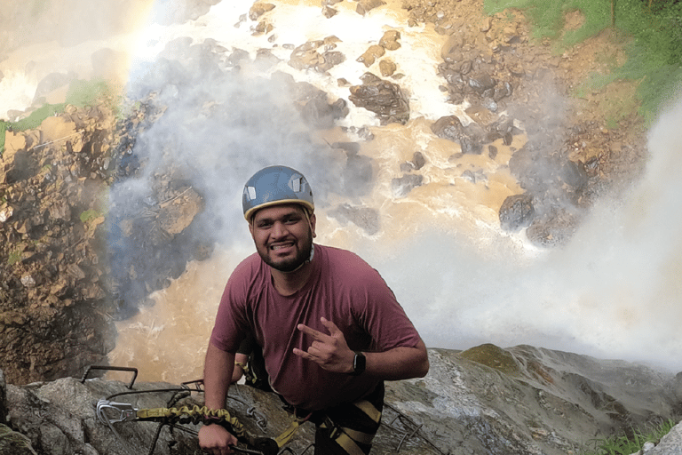 Medellín: Excursion to Salto del Buey, natural connection with waterfalls and canopy.