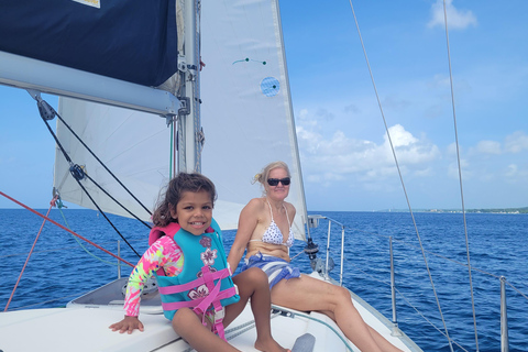 Barbados: Introduction to Sailing on 32 foot Sailing Yacht