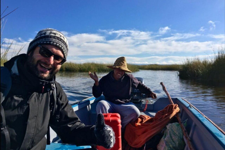 Uros Floating Islands and overnight stay in a hostel