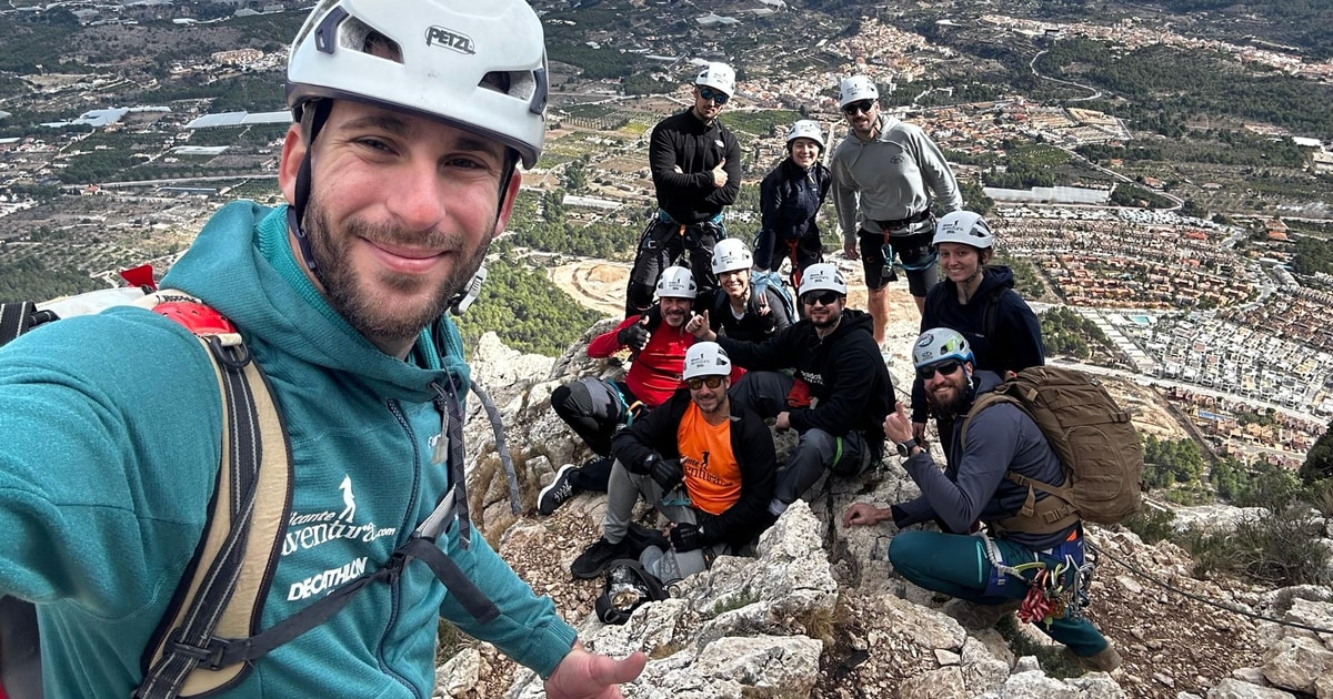 Benidorm: Via ferrata Ponoig, cerca de la Nucia