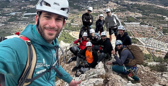Benidorm: Ponoig Via Ferrata Near La Nucia with Two Abseils