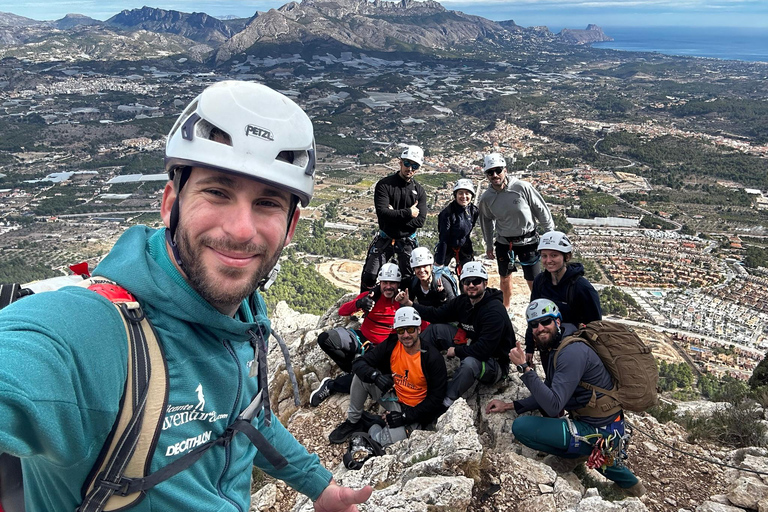 Benidorm: Klettersteig Ponoig, cerca de la Nucia