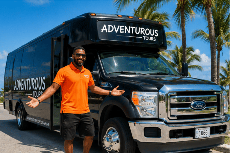 St. Maarten: Beach Hopping Party Bus with Karaoke & Games