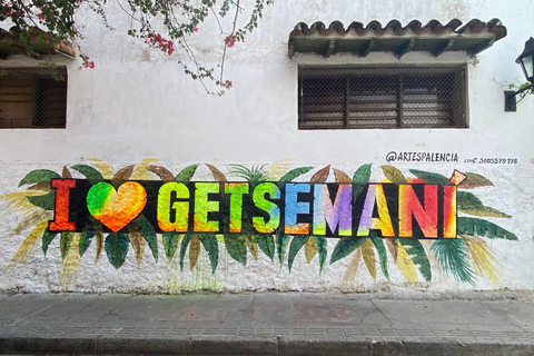 Cartagena: Getsemaní grannskap Graffiti Tour