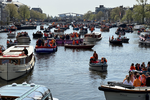 Amsterdam: Kingsday Party Cruise including Drinks