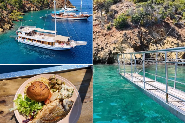 Fethiye: 12 Islands Boat Tour with Lunch and Transfers Fethiye: 12 Islands Boat Tour with Lunch without transfer