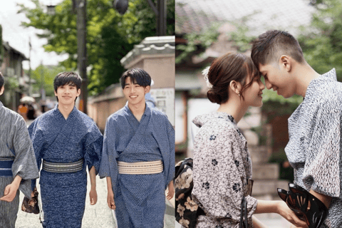 Kioto: 1 Día: Experiencia de Alquiler de Kimonos Tradicionales Japoneses