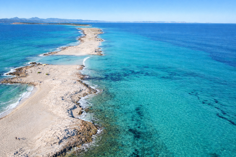 Ibiza: Formentera Boat with Open Bar, 3 meals & Sunset Party ADVANCE: Standard selection of food & open bar option