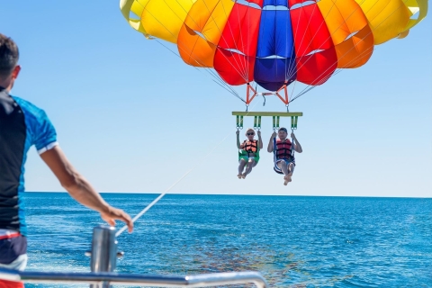 Sahl Hasheesh: Orange Island Trip with Snorkel & Parasailing From Sahl Hasheesh Tour with Private Transfer
