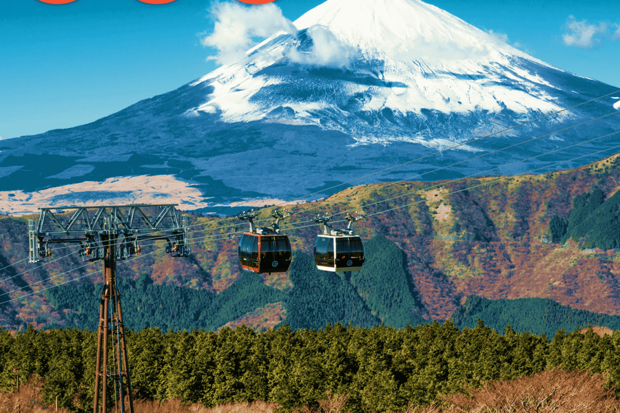 Tokio: Hakone Fuji Day Tour w/ Cruise, Cable Car, Volcano. Foto: GetYourGuide
