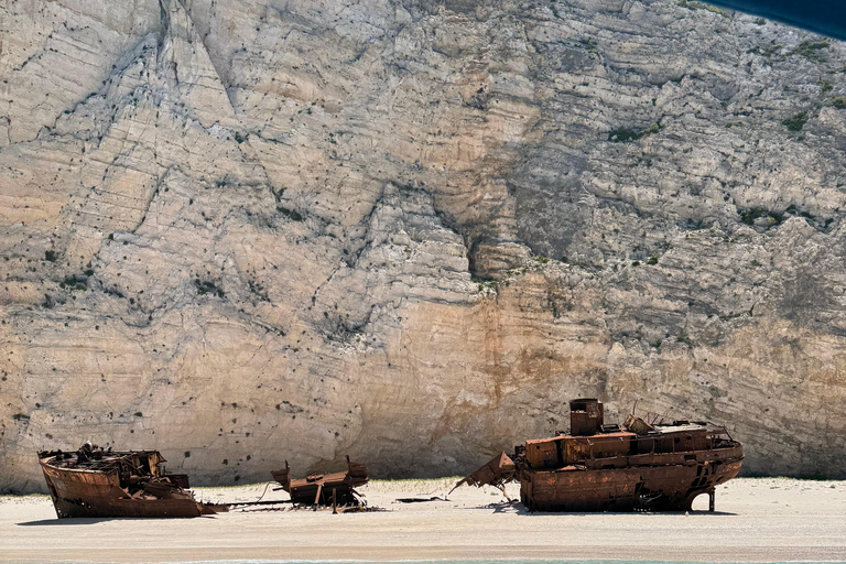 Zakynthos: Navagio Beach, Blue Caves, and Boat Tour