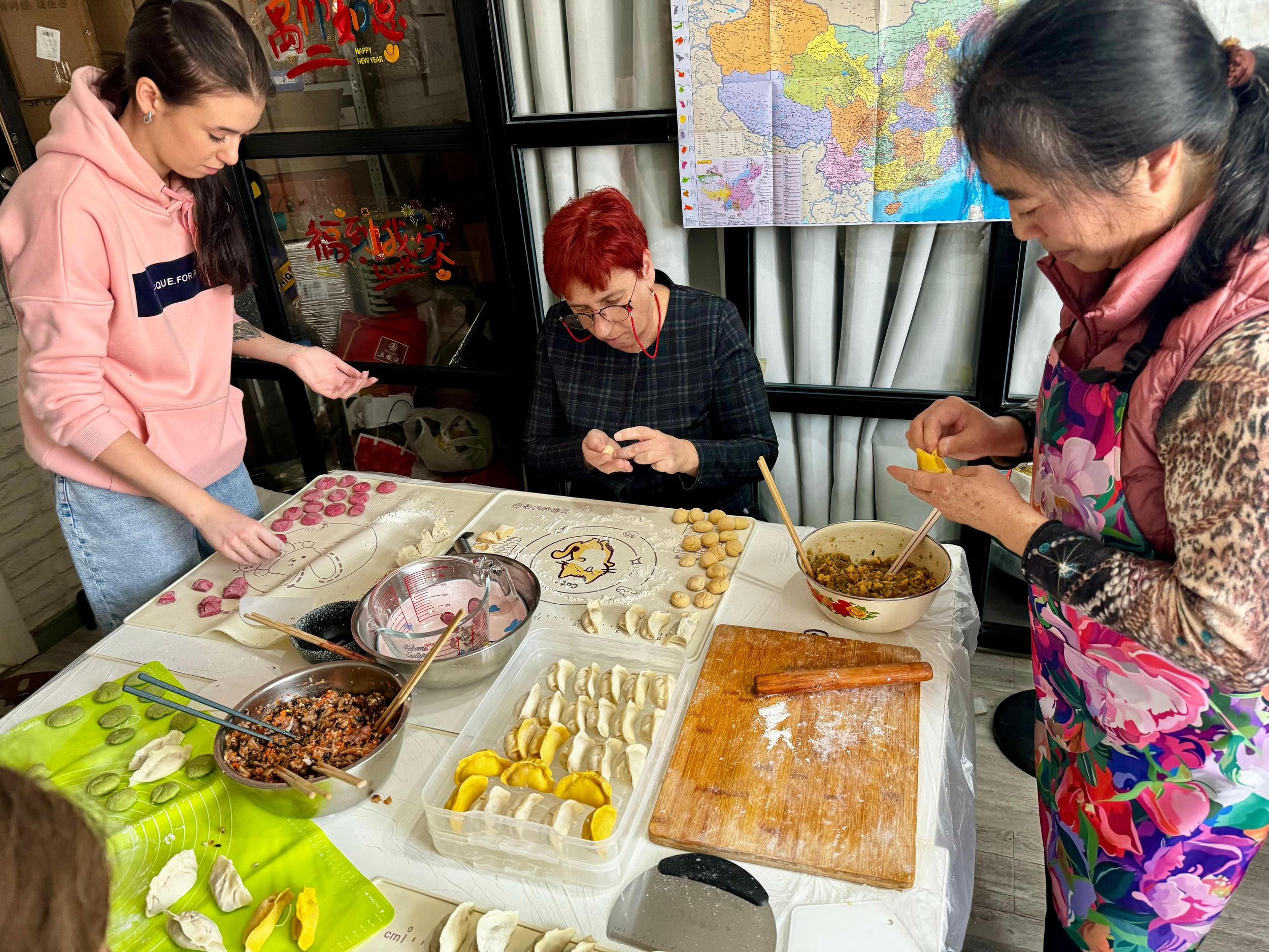 Shanghai-Cooking Dumpling & Meal in Local Family-w/Vegan