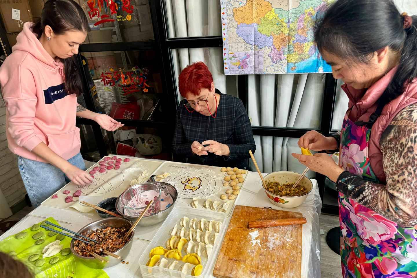 Shanghai-Cooking Dumpling & Meal in Local Family-w/Vegan