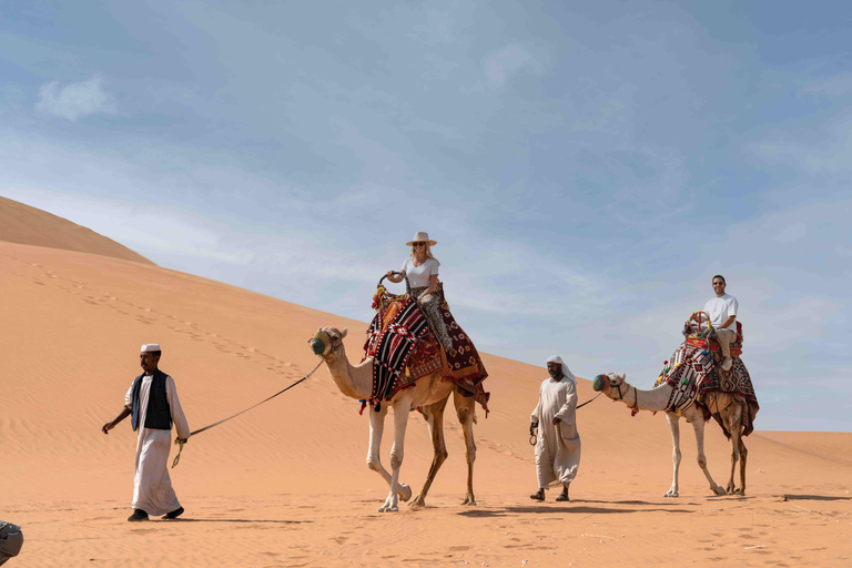 Expérience dans un campement dans le désert à Riyad