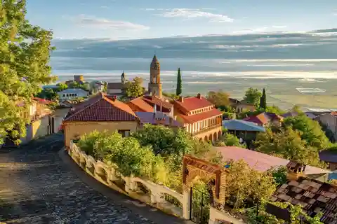 Au départ de Tbilissi : excursion guidée à Bodbe, Sighnaghi et Kakheti