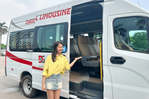 Hanoi: Cat Ba Island Transfer with Shutte Bus or Limousines Hanoi to/from Cat Ba: Transfer with Limousine and Speedboat