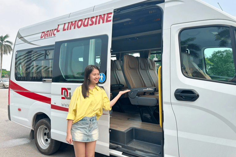 Hanoi: Cat Ba Island Transfer with Shutte Bus or Limousines Hanoi to/from Cat Ba: Transfer with Limousine and Speedboat