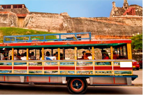 TOUR DE LA CIUDAD EN CHIVA TÍPICA CartagenaTOUR DE LA CIUDAD EN CHIVA TÍPICA