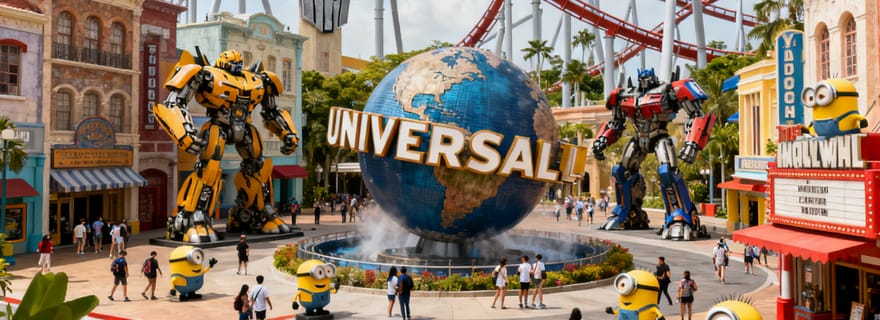 Singapour : entrée aux studios Universal avec transfert privatif