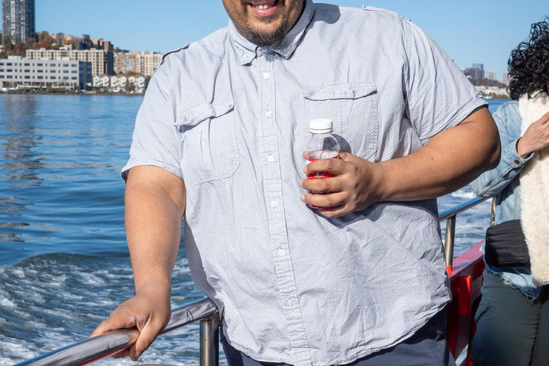 NYC Skyline &amp; Statue of Liberty Sightseeing Cruise90 minuten durende rondleiding