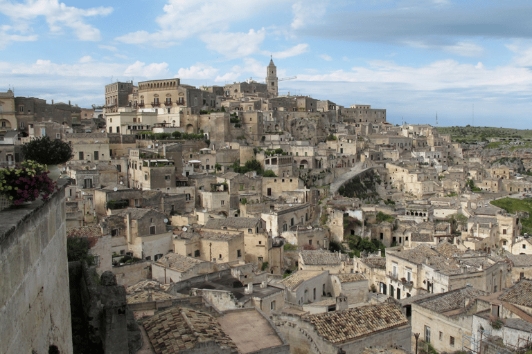 From Bari: Excursion to Matera by Bus Matera Tour: DEPARTURE at 12:40 PM with Guides