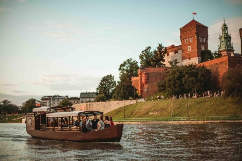 Cracovie: Croisière en gondole traditionnelle privée - Jusqu'à 12 personnesCracovie: télécabine traditionnelle privée pour deux heures