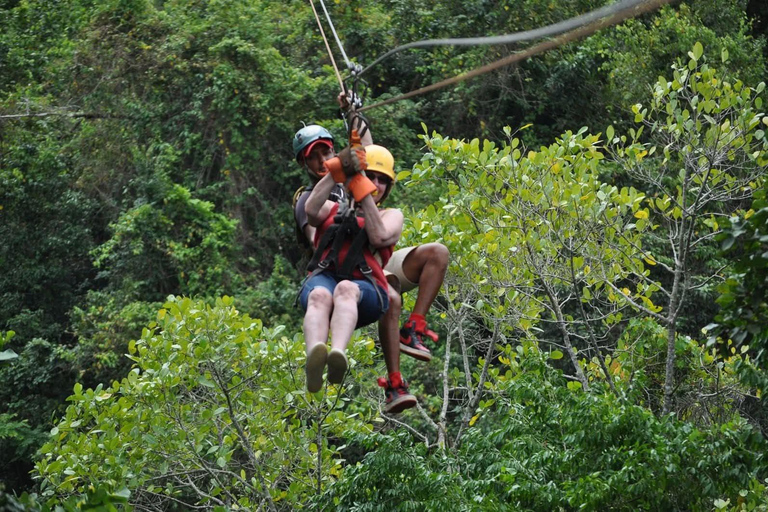 Puerto Plata: 27 Charco Damajagua, Zipline, and Typical Buffet Lunch Puerto Plata: 27 Damajagua Pools, Zipline, and Typical Buffet Lunch