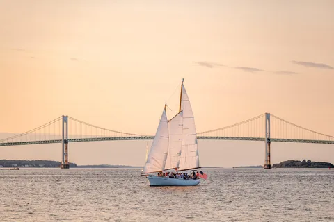 Newport: Sunset Sail on Schooner Madeleine