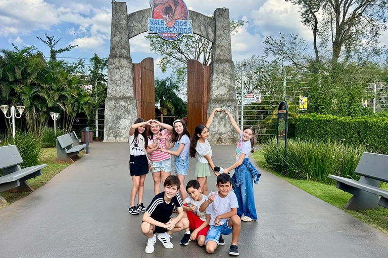 Foz do Iguaçu Tree climbing and zip-lining at Dino Adventure