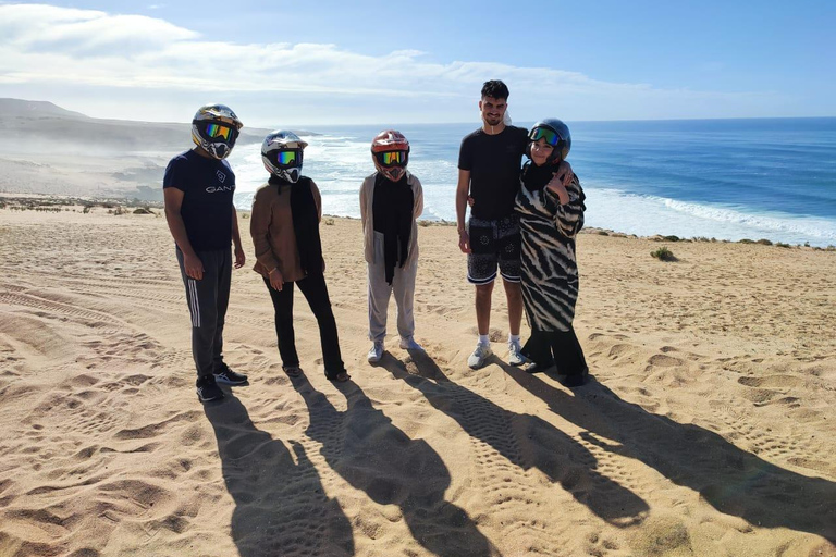 De Agadir: Sandboard e quadriciclo nas dunas de Timlaline