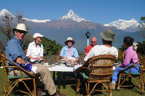 Pokhara: Łatwa jednodniowa wycieczka do wioski Dhampus i Astam