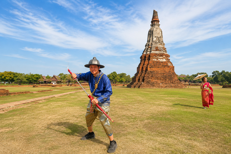 Bangkok: Ayutthaya Temples, Thai Traditions & Local Life Hotel Pickup & Drop-off (Include Entrance & Lunch)