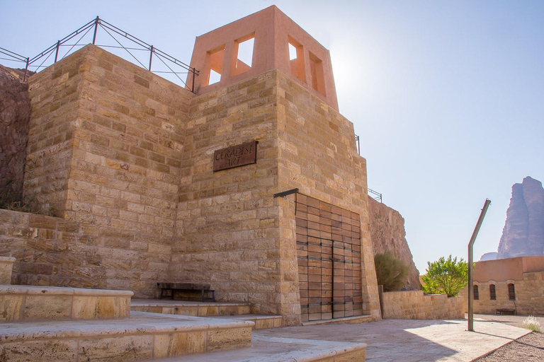 Wadi Rum Visitor Centre: 4WD-transferservice van/naar het kampDisah/Wadi Rum/Dorp/Camping naar Wadi Rum Bezoekerscentrum
