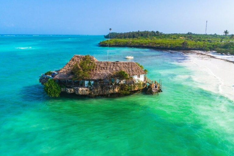 Zanzibar: Swim with Turtles, The Rock & Mtende Beach Private Tour with No Hotel transfer