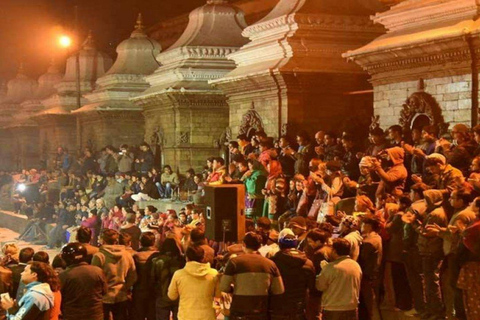 Kathmandu: 3 Stunden Nacht Pashupatinath Aarti Tour