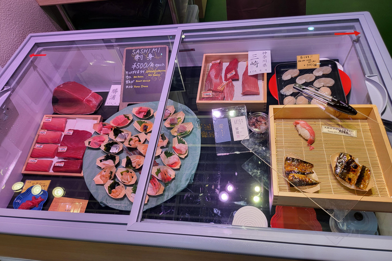 Tour gastronómico pelo mercado de Tsukiji - 3 horas