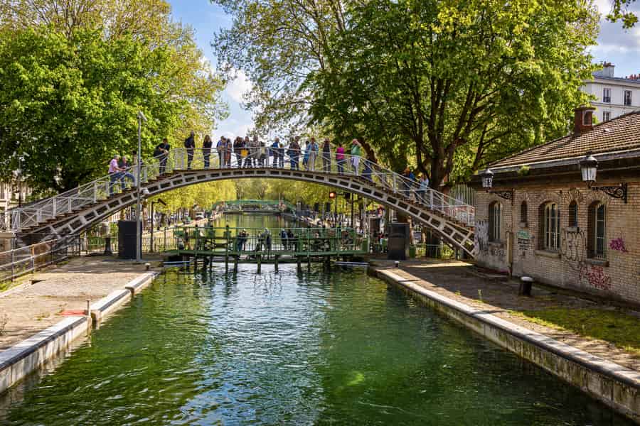 Paris: Bootsfahrt vom Canal Saint-Martin zur Seine. Foto: GetYourGuide
