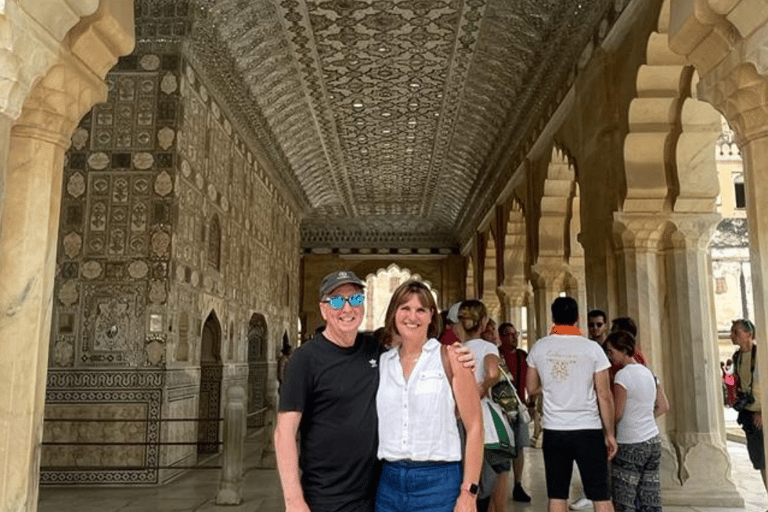 Jaipur Ganztägige private StadtrundfahrtTour mit Privatwagen und Reiseleiter