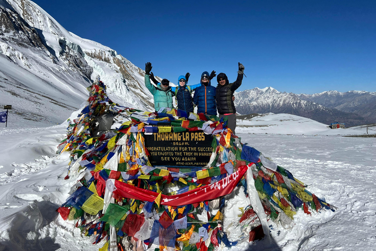 Kathmandu: 9-daagse Epische Annapurna Circuit Trek via Thorong LaVolledig pakket: Inclusief maaltijden, accommodatie en vergunningen