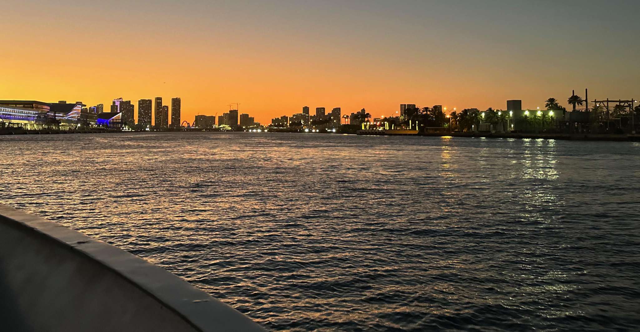 Miami Evening Boat Past Millionaire Homes on Water Taxi photo 14