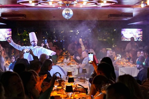 Istanbul:New Year's Eve Bosphorus Cruise with Dinner & Shows Window-Side Private Table For 2 w/hotel pickup and drop off