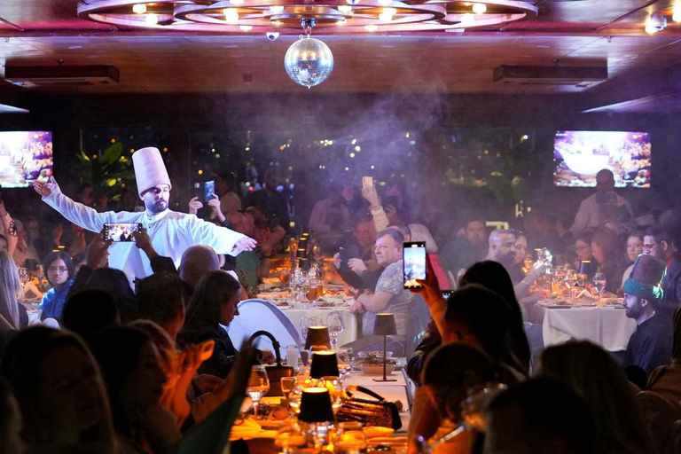 Istanbul:New Year's Eve Bosphorus Cruise with Dinner & Shows Window-Side Private Table For 2 w/hotel pickup and drop off