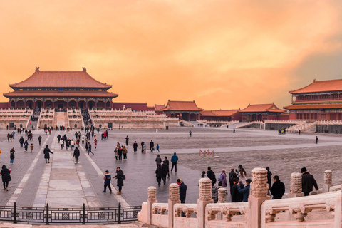 Forbidden City & Mutianyu Great Wall Tour w/ Multi-language Group Tour– Tickets, Guide & Fixed Meeting Point