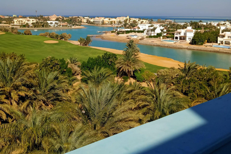 Hurghada: El Gouna city Tour with Boat & Tuk-Tuk in private