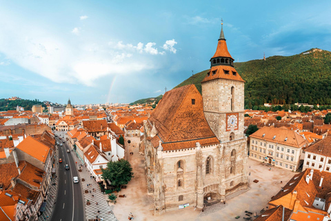 MINIVAN - Bran Castle , Peleș Castle & Brasov Full Day Tour Entrance Tickets included