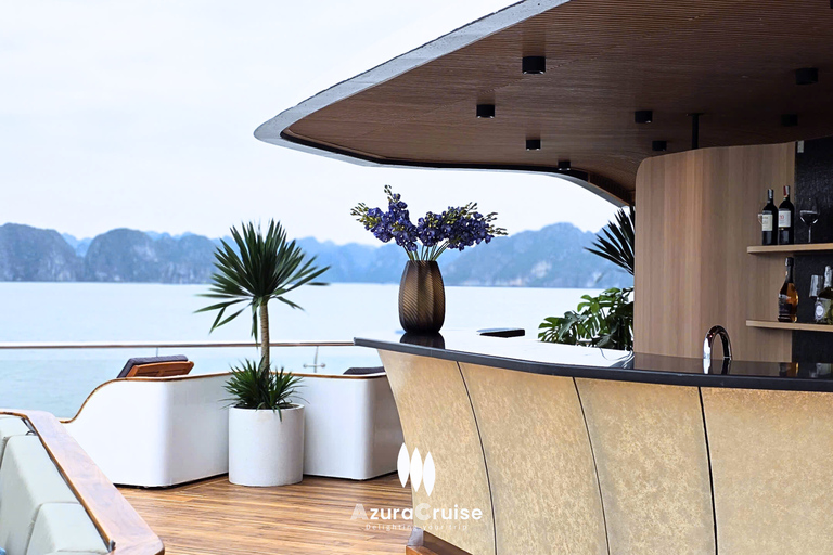 Hanoi: 2-Day Ha Long, Lan Ha 5-Star Cruise w/ Balcony Cabin Bay Light Suite with private balcony and bathtub (1st floor)