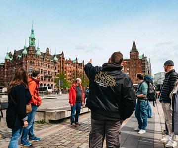 Hamburg: Speicherstadt wandeltour met koffieproeverij