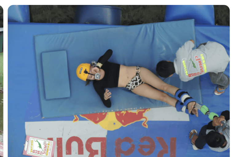 Pattaya: Tallest 60m Bungy Jump in Thailand over the Lake